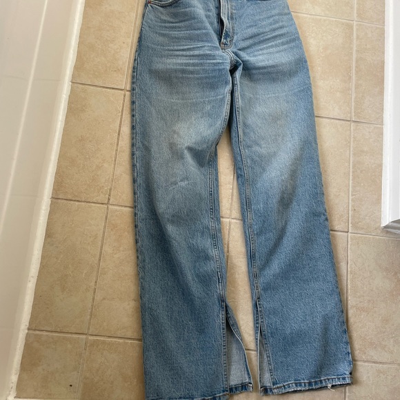 Abercrombie & Fitch High Rise Women Jeans - Light Blue - Picture 4 of 8